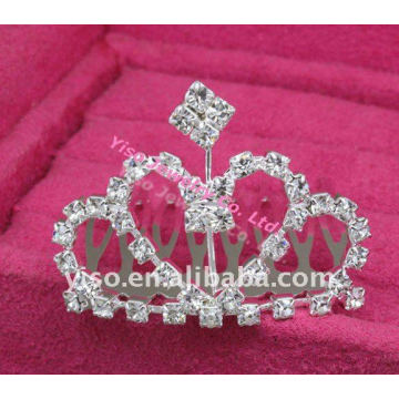 small elegant pageant crown